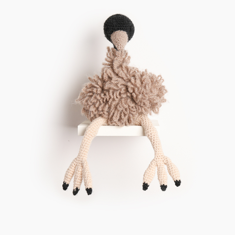emu bird crochet amigurumi project pattern kerry lord Edward's menagerie
